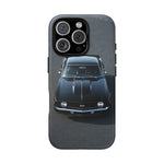 1969 Camaro SS Black Overhead Tough Phone Case Cover Gift Art