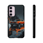 1966 GTO Orange Rainy City Tough Phone Case Cover Gift Art