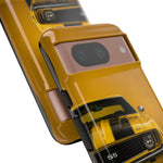 Classic Camaro SS Phone Case, Yellow 69 Muscle Car Cover, Gift for Guys