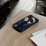 Geisha Parasol Moonlight Art Tough Phone Case