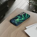 Husky Dog Aurora Watch Tough Phone Case