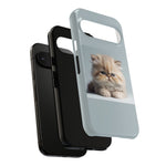 Fluffy Persian Kitten phone case | Tough Cases
