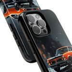 1966 GTO Orange Rainy City Tough Phone Case Cover Gift Art
