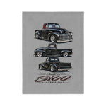 1950 Chevy 3100 Custom Pickup Blanket | Classic Truck Velveteen Microfiber