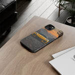 C8 Z06 Corvette Phone Case, Yellow Mountain Dusk Cover, Gift