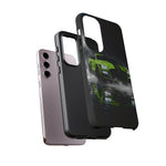 Lime Green 2022 GT500 Phone Case, Smoke Studio Reflection Cover