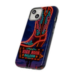 Neon Cowboy Boot phone case | High Noon Saloon design