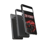 Tri-Power Classic Muscle Car GTO phone case | Retro Automotive Graphic