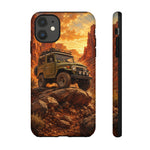 Land Cruiser FJ40 Classic 4x4 Red Rock Canyon Art Tough Phone Case