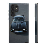 1969 Camaro SS Black Overhead Tough Phone Case Cover Gift Art