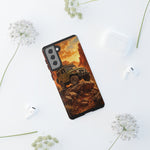 Land Cruiser FJ40 Classic 4x4 Red Rock Canyon Art Tough Phone Case