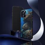 Grouper Reef Phone Case, Sunbeam Ledge Marine Art Tough Cover