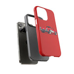 Red Classic Corvette C1 Illustration phone case | Retro Car Tough Case