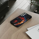 C3 Drag Strip Launch Night Phone Case Muscle Car Tough Case