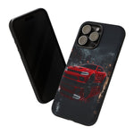 Charger Hellcat Widebody Red Rain Art Phone Case