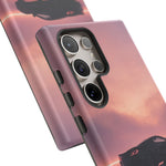 C8 Corvette Silhouette Pastel Horizon Case