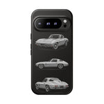 Silver Sting Ray Classic Corvette Phone Case Tough Multi View