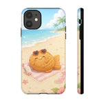 Taiyaki Beach Day Kawaii Tough Phone Case