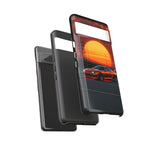 Supra MK4 Sunset Sports Car Phone Case