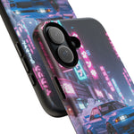 Skyline GT-R Tokyo Rain JDM Night Art Tough Phone Case