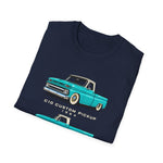 Vintage 1964 Chevy C10 Pickup Truck T-Shirt | Classic Lowrider Illustration