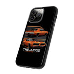 1969 GTO Judge Orange Muscle Car Tough Phone Case Cover Gift