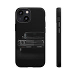 Black 1964 Impala Low-Key Tough Phone Case for Chevy Classic Car Fans