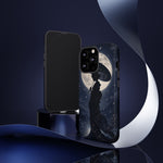 Geisha Parasol Moonlight Art Tough Phone Case