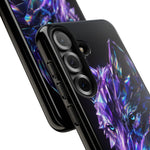 Holographic Wolf Phone Case, Fractured Prism Iridescent Cover