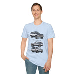 1984 Chevy Blazer Illustration T-Shirt | Vintage SUV Trio Tee