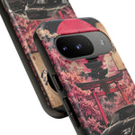 Black 300ZX Phone Case, Cherry Blossom Torii Art Tough Cover