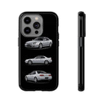 Silver Prelude Sports Coupe Tough Phone Case for JDM Fans