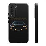 Dark 1998 Trans Am Front View Muscle Car Tough Phone Case Gift