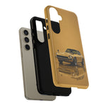 Antique Gold Fairlady Z Phone Case, Classic JDM Tough Cover