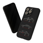 Black GNX Phone Case, Three-View Muscle Car Vector Tough Cover