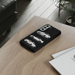R32 Skyline Phone Case White, Three-View Vector Cover, Gift GTR Fans