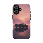 C8 Corvette Silhouette Pastel Horizon Case