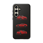 Red 370Z Sports Coupe Tough Phone Case for JDM Enthusiasts