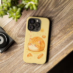 Orange Tabby Loaf Kawaii Chibi Pet Cat Art Tough Phone Case