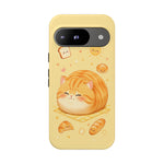 Orange Tabby Loaf Kawaii Chibi Pet Cat Art Tough Phone Case