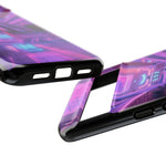 Empty Mall Escalator Vaporwave Art Tough Phone Case