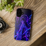 Neon Shrine Maiden phone case | Tough Case, anime vaporwave