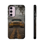 Camaro Z28 Phone Case, Gold 77 Foggy Country Road Cover