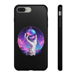 Marble Hand Orb Synthwave Phone Case Mythic Tough Case