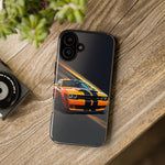Challenger Widebody Orange Muscle Art Tough Phone Case