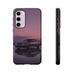 Sunset Skyline GT-R R32 phone case | car reflection, purple dusk