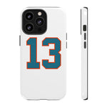 Vintage Football QB Number 13 Phone Case | Tough Cover