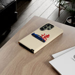 R34 Skyline Red Kanji Minimal Tough Phone Case