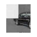 1965 Skylark GS Muscle Car Blanket | Vintage Auto Illustration