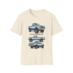 1972 Chevy K10 Pickup Truck T-Shirt | Vintage Auto Illustration Tee